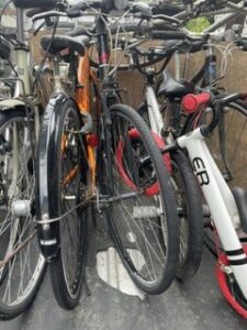 自転車の回収です。